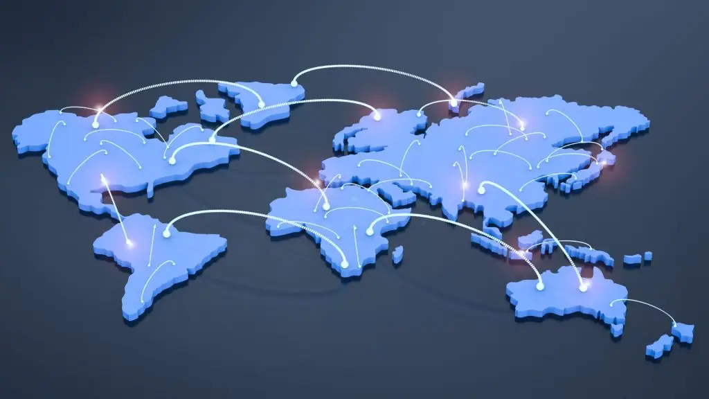 Satellite lasercom network image